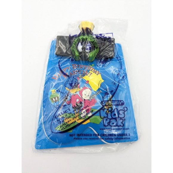 SUBWAY Kids Pak Meal Looney Tunes Toys 1998 Sealed Set Of 4 - Picture 4 of 6